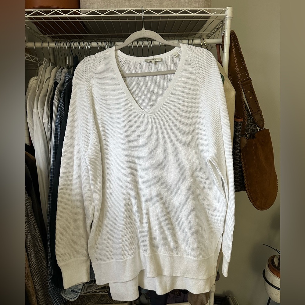 Vince Oversized Cotton Sweater